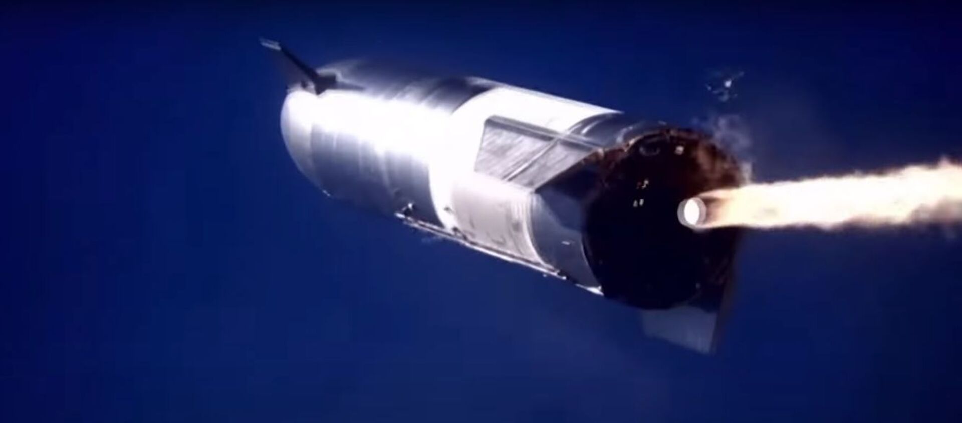 Second SpaceX Starship prototype rocket explodes during landing - Sputnik Узбекистан, 1920, 03.02.2021