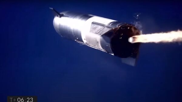 Second SpaceX Starship prototype rocket explodes during landing - Sputnik Ўзбекистон