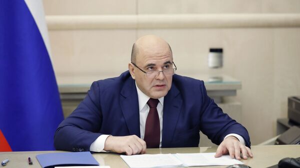 Predsedatel pravitelstva RF Mixail Mishustin - Sputnik Oʻzbekiston