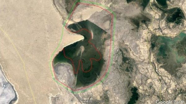 Госзаказник на озере Судочье со спутника - Sputnik Узбекистан
