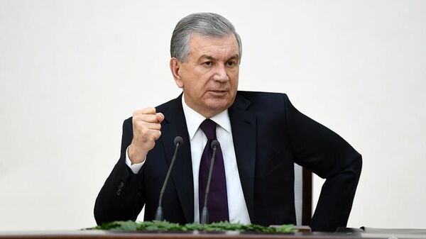 Shavkat Mirziyoyev 12-fevralya prinyal uchastie v rasshirennom zasedanii kollegii Ministerstva vnutrennix del Respubliki Uzbekistan - Sputnik O‘zbekiston