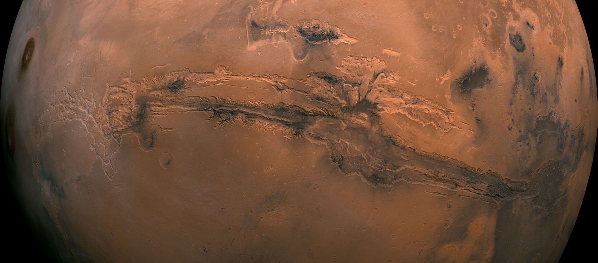 Мозаика полушария Марса в долинах Маринер - Sputnik Узбекистан, 1920, 21.02.2021