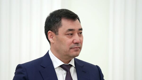 Президент Кыргызстана Садыр Жапаров - Sputnik Ўзбекистон