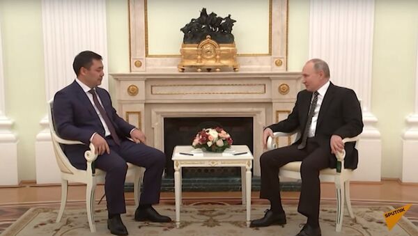 Kak proshla pervaya vstrecha Sadira Japarova i Vladimira Putina - Sputnik O‘zbekiston