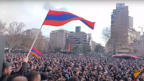 Протесты против Пашиняна: главное о ситуации в Армении - Sputnik Узбекистан