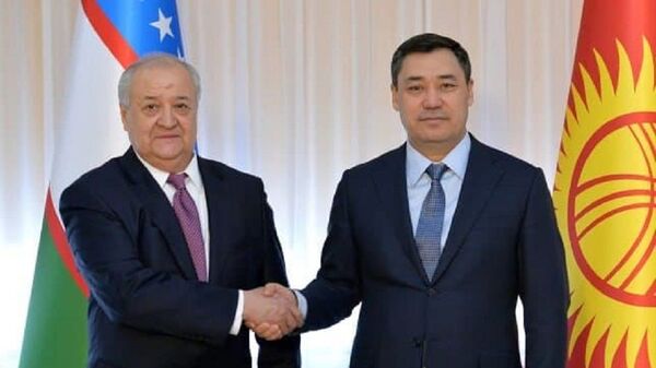Глава МИД Узбекистана встретился с президентом Кыргызстана - Sputnik Узбекистан