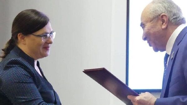 Соглашение о сотрудничестве между вузами Саратова и Самарканда - Sputnik Узбекистан