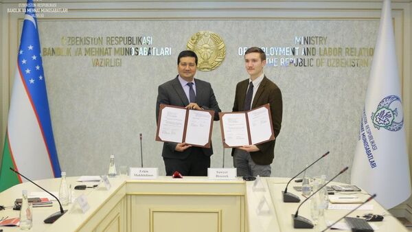 Подписание мемора6ндума об открытии Центра креативных технологий TUMO - Sputnik Узбекистан