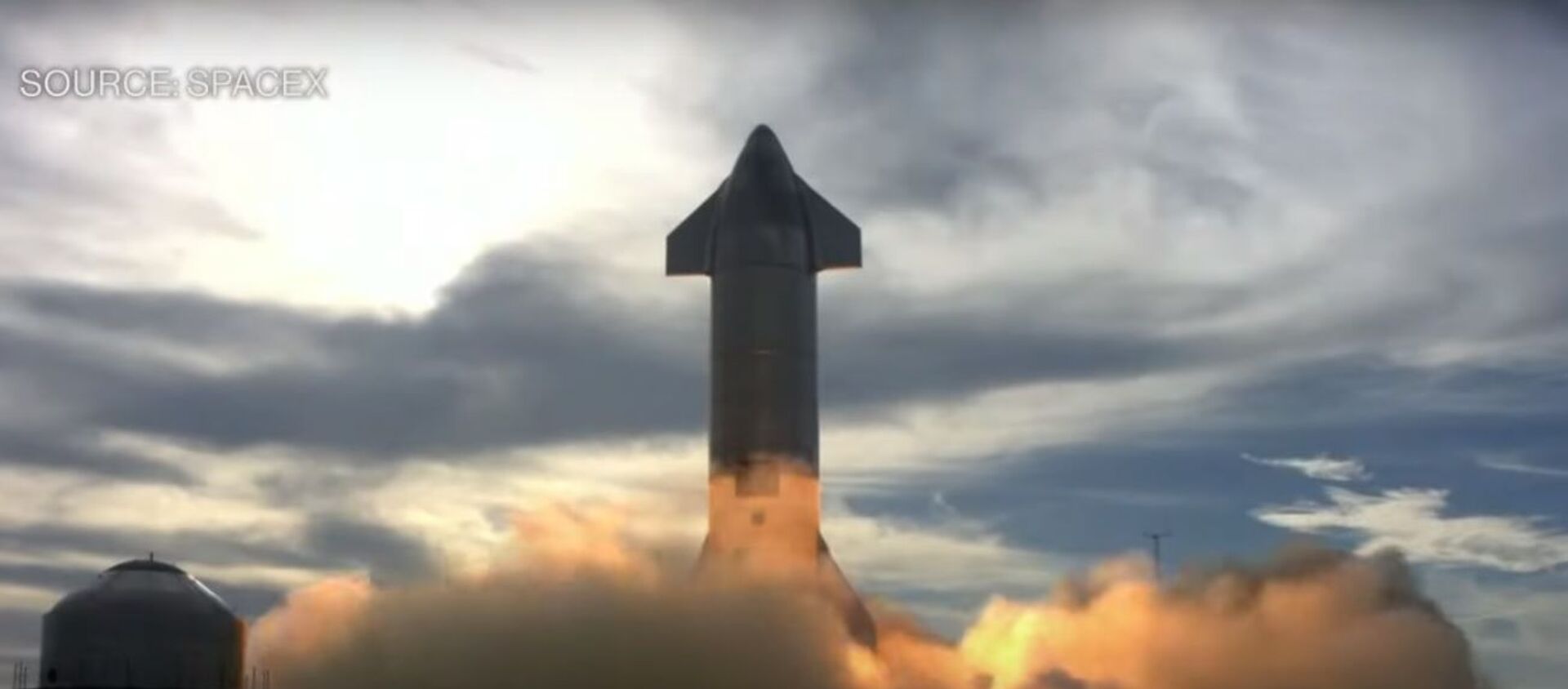 SpaceX Starship Rocket Explodes After Landing - Sputnik Узбекистан, 1920, 04.03.2021