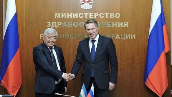 Главы Министерств здравоохранения Узбекистана и РФ - Sputnik Узбекистан