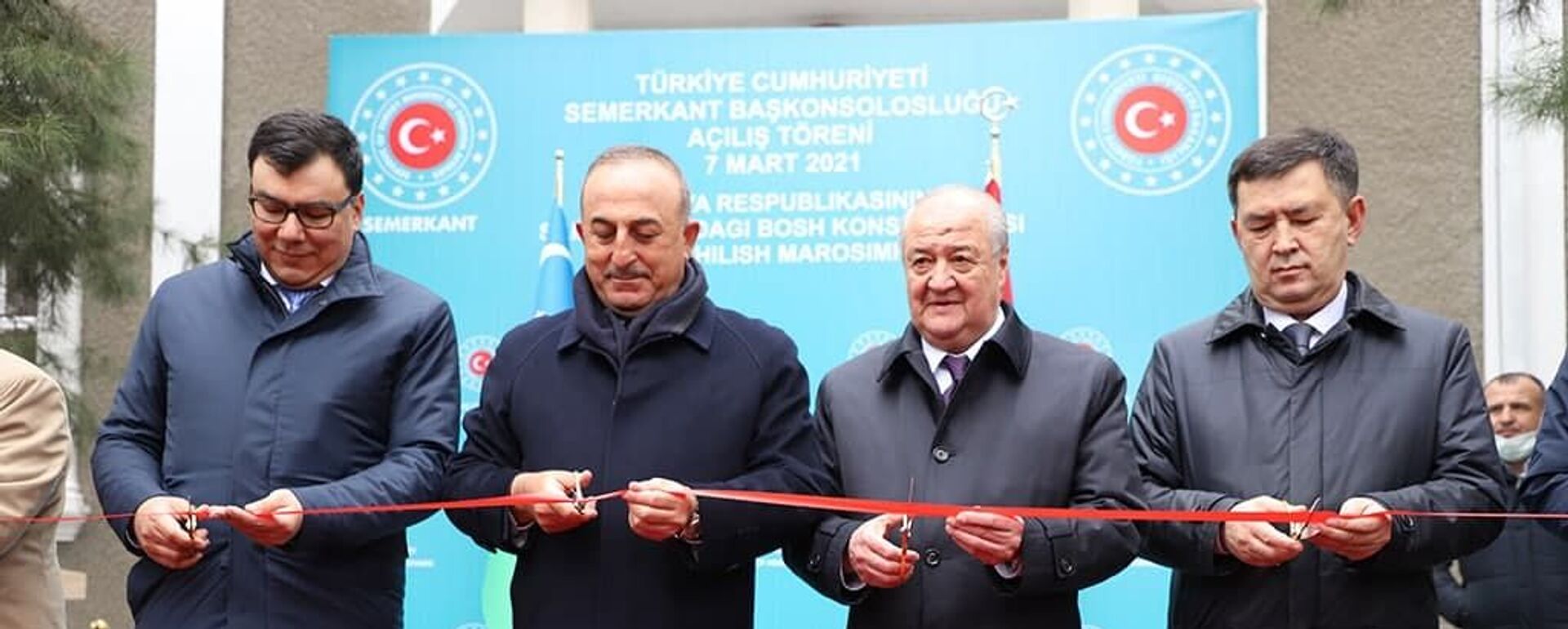 Церемония открытия генконсульства Турции в Самарканде - Sputnik Узбекистан, 1920, 08.03.2021