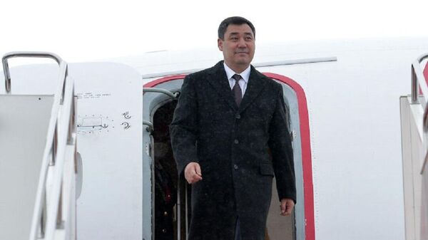 Prezident Kirgizstana Sadir Japarov - Sputnik O‘zbekiston