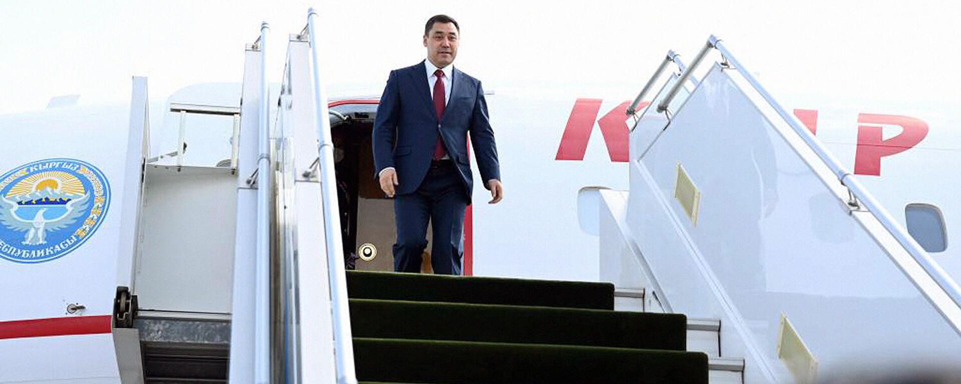 Prezident Kirgizstana Sadir Japarov pribil v Tashkent s gosudarstvennim vizitom - Sputnik O‘zbekiston, 1920, 11.03.2021