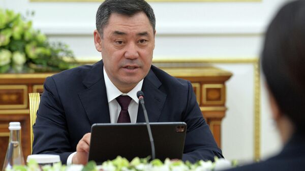 Prezident Kirgizstana Sadir Djaparov - Sputnik O‘zbekiston