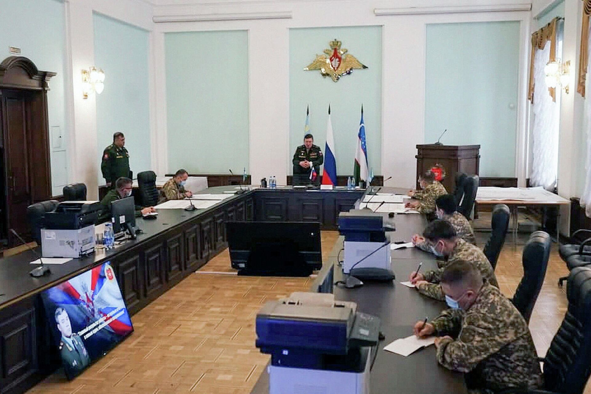 В Центральном военном округе проводится масштабная командно-штабная тренировка
 - Sputnik Узбекистан, 1920, 31.03.2021