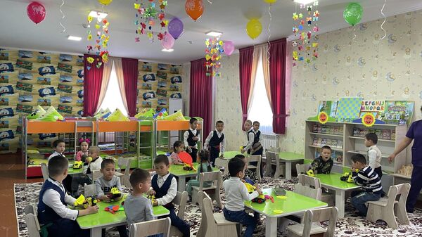 Детский садик в Приаралье  - Sputnik Ўзбекистон