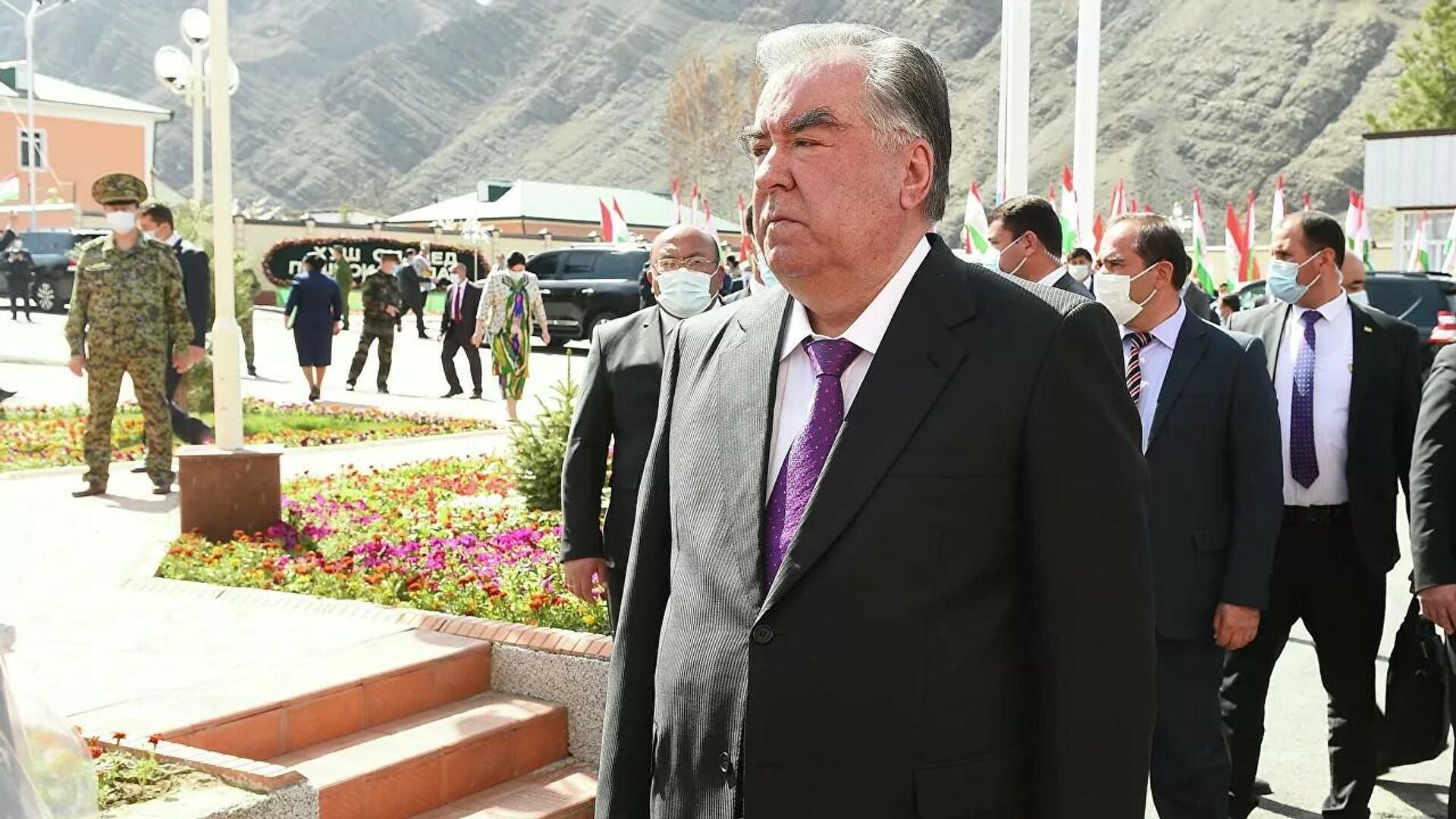 Президент Таджикистана Эмомали Рахмон - Sputnik Ўзбекистон, 1920, 09.04.2021