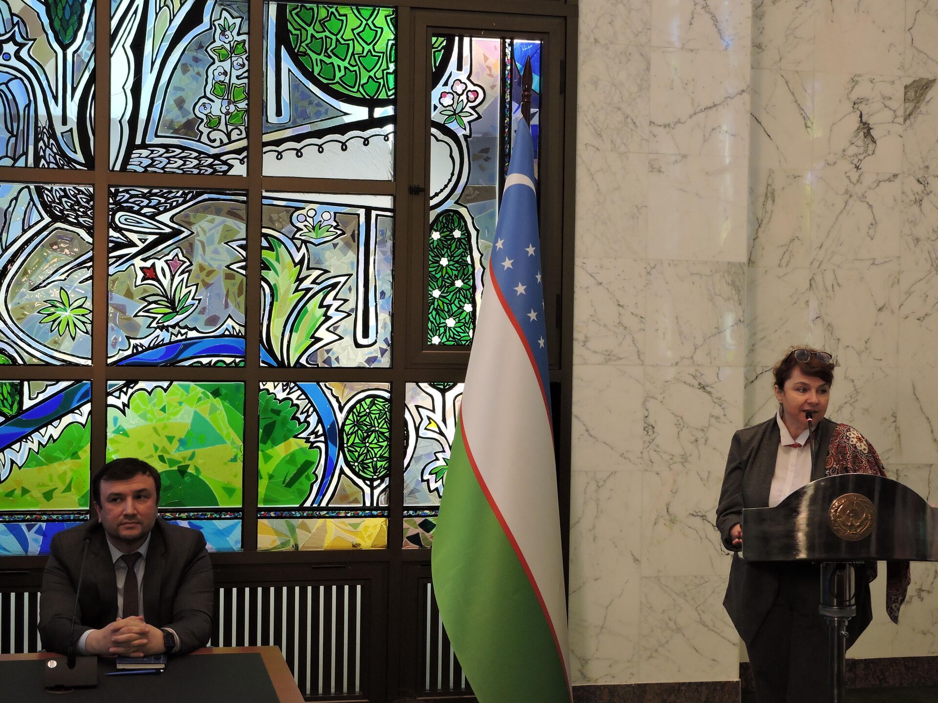 Презентация туристического потенциала Узбекистана в Посольстве республики в РФ - Sputnik Узбекистан, 1920, 09.04.2021