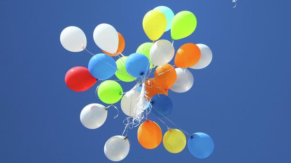 Воздушные шары, иллюстративное фото - Sputnik Ўзбекистон
