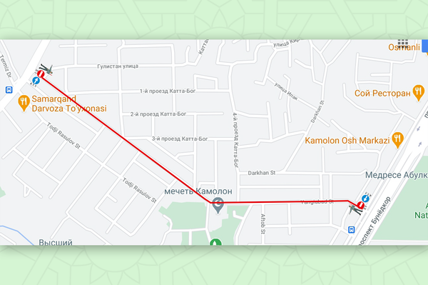Улицы Ташкента, которые будут перекрыты с 18.00 до 23.00 в период священного месяца Рамазан - Sputnik Узбекистан