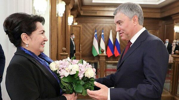 Председатель ГД встретился с Председателем Сената Узбекистана - Sputnik Ўзбекистон