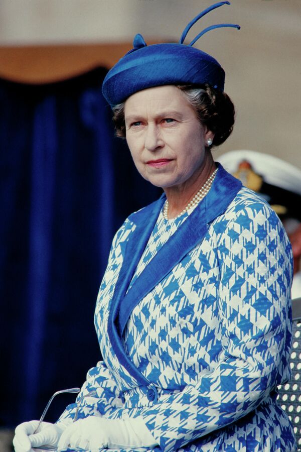 Королева Великобритании Елизавета II в Аделаиде, март 1986 года. - Sputnik Узбекистан