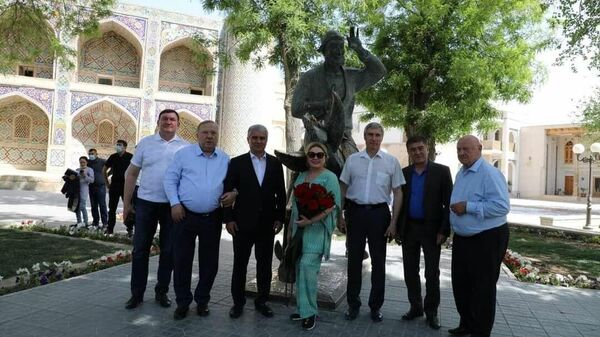 Делегация Общероссийской общественной организации Объединение Героев России посетила Бухару - Sputnik Узбекистан