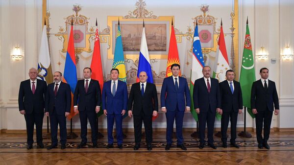 Премьер-министр РФ М. Мишустин принимает участие в заседании Евразийского межправительственного совета - Sputnik Узбекистан