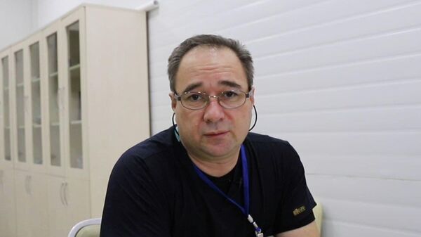 Дониёр Миразимов, директор 2-ой инфекционной больницы в Зангиоте  - Sputnik Ўзбекистон