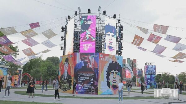 В Ташкенте построили тематический городок для проведения Фестиваля молодежи - Sputnik Узбекистан