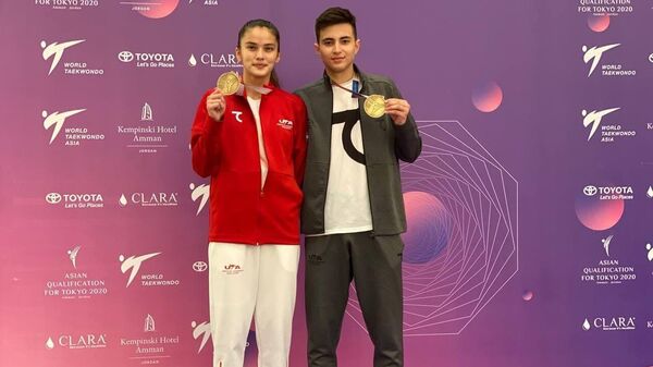 Нигора Туорсункулова и Улугбек Рашитов завоевали лицензии на Олимпиаду в Токио на турнире по таэквондо - Sputnik Узбекистан