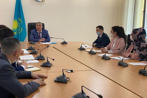 Встреча с делегацией Министерства строительства Узбекистана - Sputnik Узбекистан
