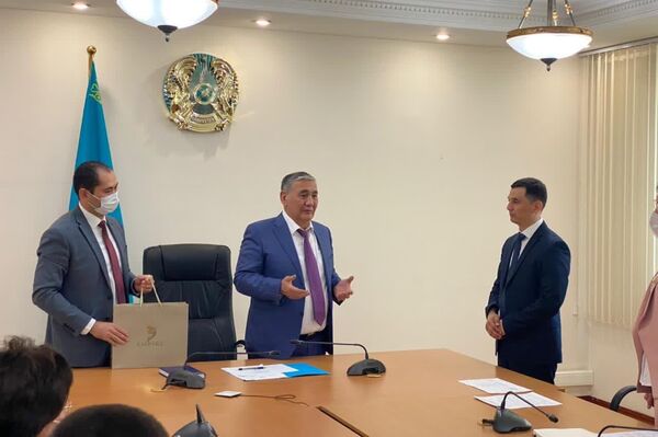 Встреча с делегацией Министерства строительства Узбекистана - Sputnik Узбекистан