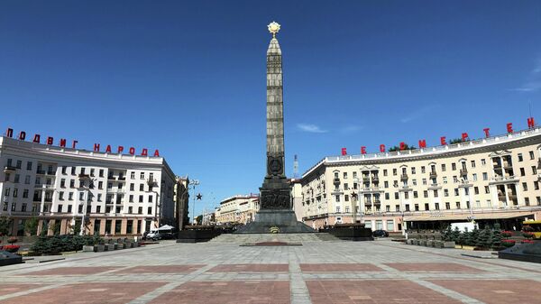 Площадь Победы в Минске - Sputnik Узбекистан