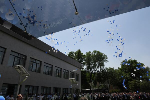 Церемония открытия филиала Российского химико-технологического университета имени Д. И. Менделеева (РХТУ) в Ташкенте - Sputnik Узбекистан