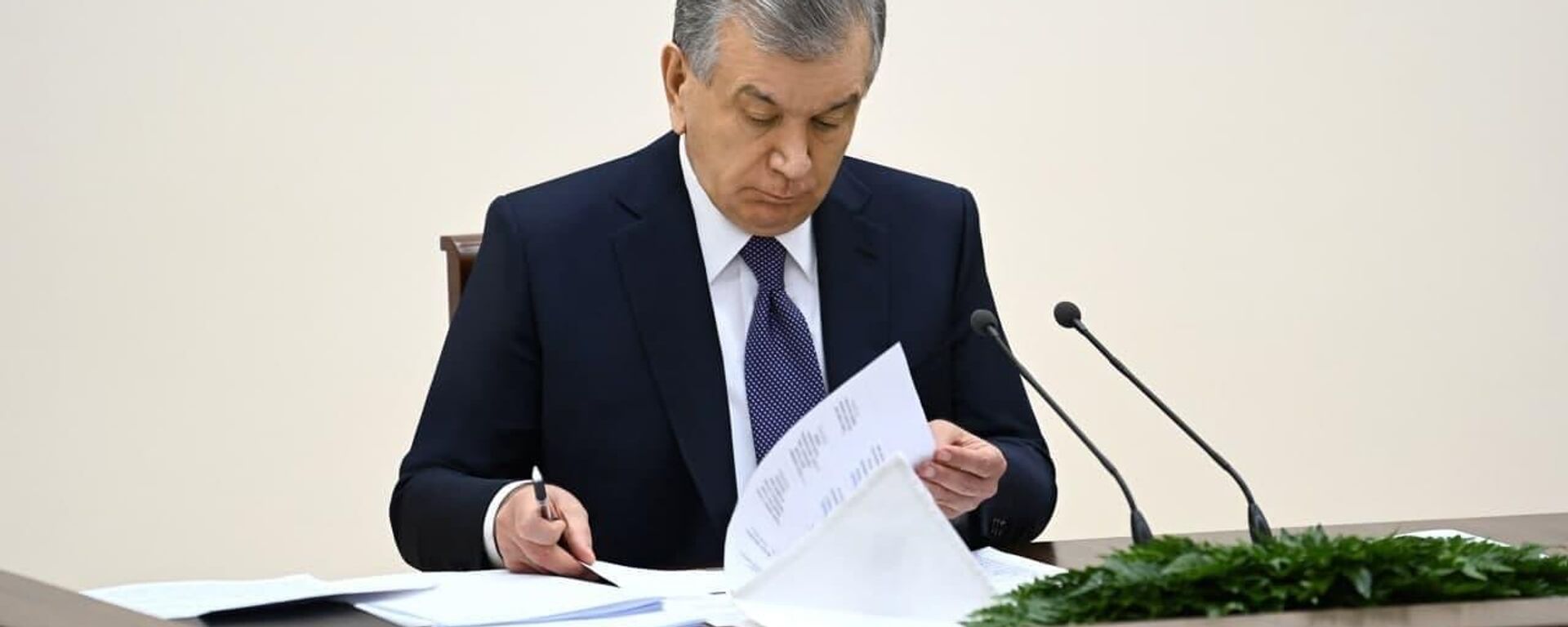 Prezident Uzbekistana Shavkat Mirziyoyev - Sputnik O‘zbekiston, 1920, 14.06.2021