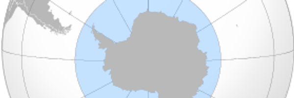 Южный океан (отмечен синим) вокруг Антарктиды - Sputnik Узбекистан