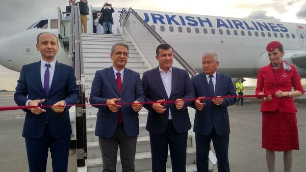Turkish Airlines выполнила первый рейс из Стамбула в Ургенч - Sputnik Ўзбекистон