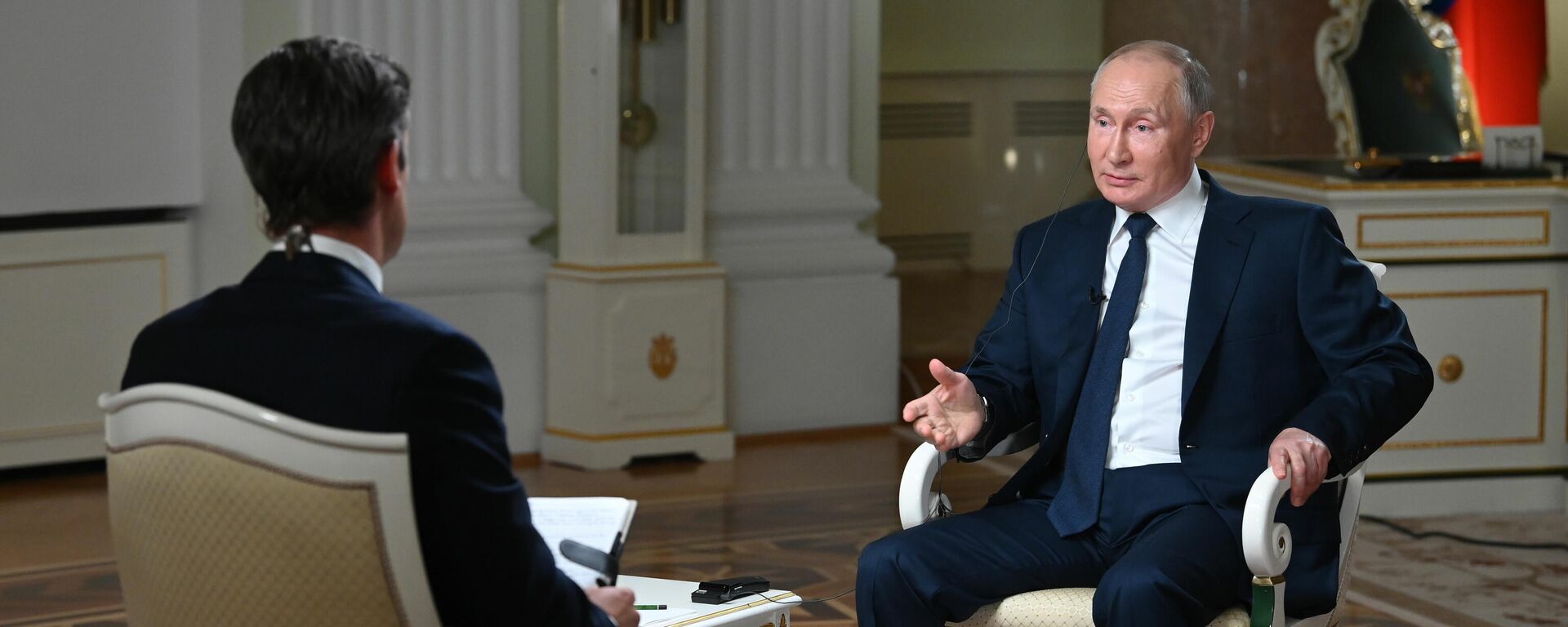 Prezident RF V. Putin dal intervyu amerikanskoy telekompanii NBC - Sputnik O‘zbekiston, 1920, 16.06.2021