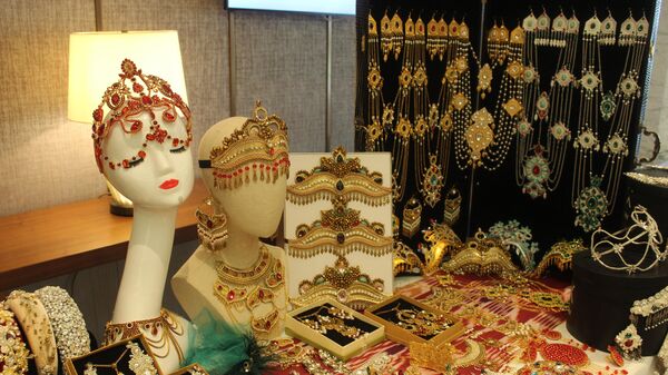 Выставка продукции женщин-предпринимателей в рамках Международного женского форума в Ташкенте - Sputnik Узбекистан