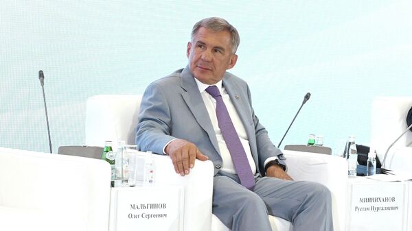 Визит главы Татарстана Рустама Минниханова в Узбекистан - Sputnik Ўзбекистон