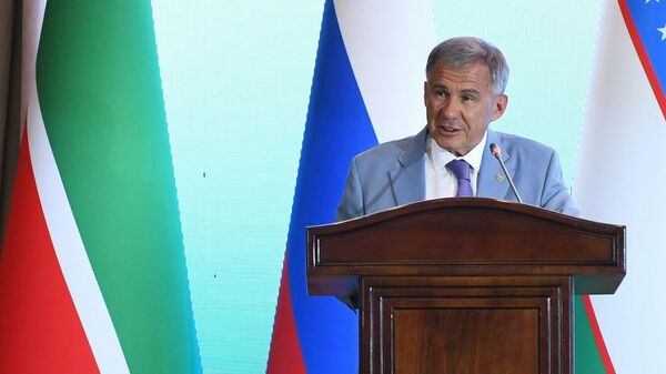 Визит главы Татарстана Рустама Минниханова в Узбекистан - Sputnik Узбекистан