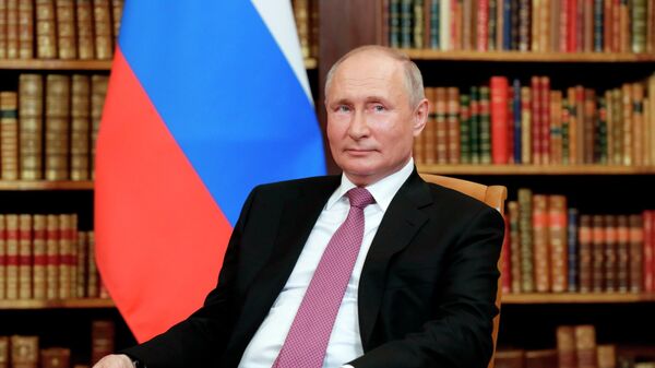 СПУТНИК_LIVE: Пресс-конференция Путина на саммите в Женеве - Sputnik Узбекистан