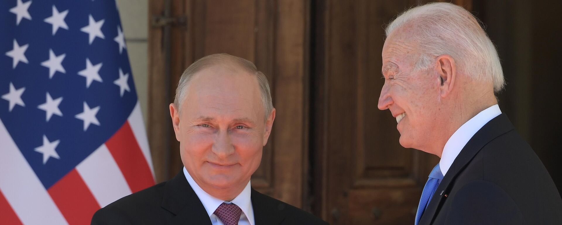 Встреча президентов России и США В. Путина и Дж. Байдена в Женеве - Sputnik Узбекистан, 1920, 28.09.2021