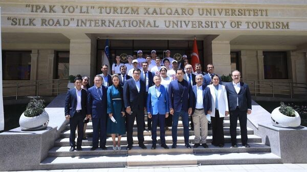 Международный университет туризма Шелковый путь посетил вице-президент Турции - Sputnik Узбекистан