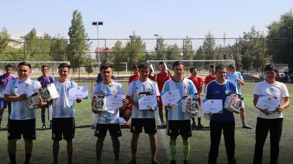 Соревнования по мини-футболу в Самарканде - Sputnik Узбекистан