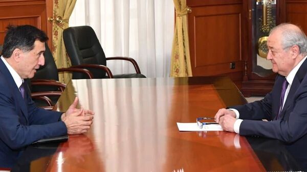Генсек ШОС обсудил с Камиловым проведение международной конференции в Ташкенте - Sputnik Узбекистан
