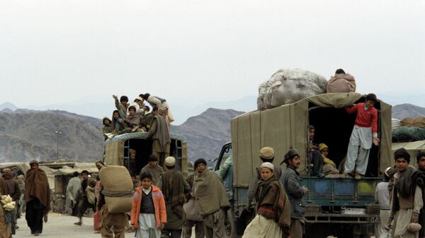 Афганские беженцы - Sputnik Ўзбекистон