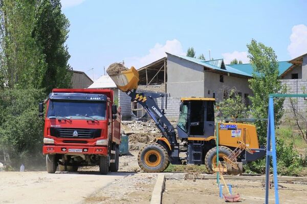 В Наманганской области устраняют последствия наводнения - Sputnik Узбекистан