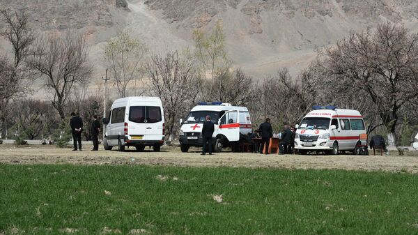 Машина скорой помощи в Таджикистане - Sputnik Узбекистан